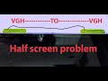 HALF SCREEN PROBLEM SOLUTION