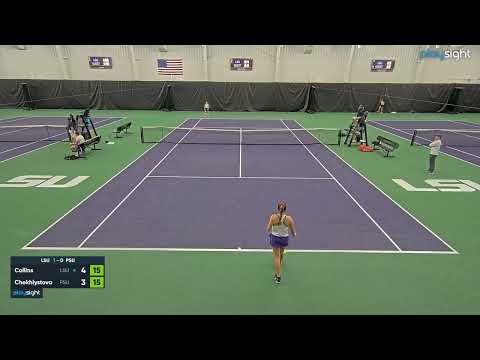 Kylie Collins v Sofiya Chekhlystova - LSU v UGA - 29.01.23