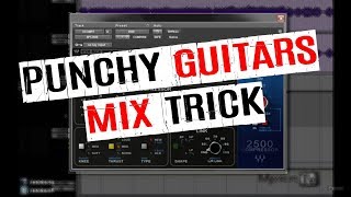 Mix Punchiest Guitars My API 2500 trick - Easy way to make your guitars bigger and punchier