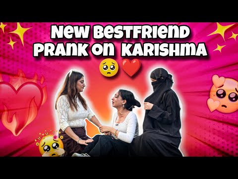 New prank on Karishma🥺❤️ because of your demand❤️ wait for end🥺❤️ #bff #youtube #prank