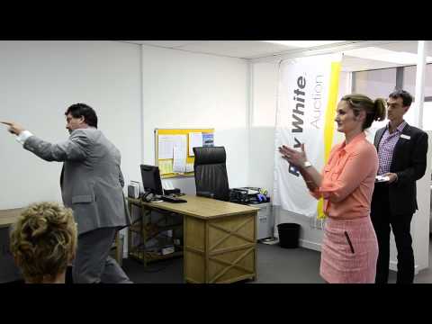 Sold under the hammer for Krissie Maguire - Auctioneer Wayne Maguire.