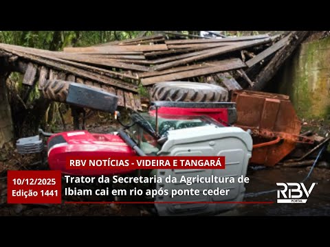 RBV Notícias Videira e Tangará - 10/12/2025 - Edição 1441