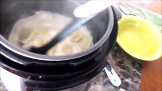 One Pot Pressure Cooker Ravioli Tutorial