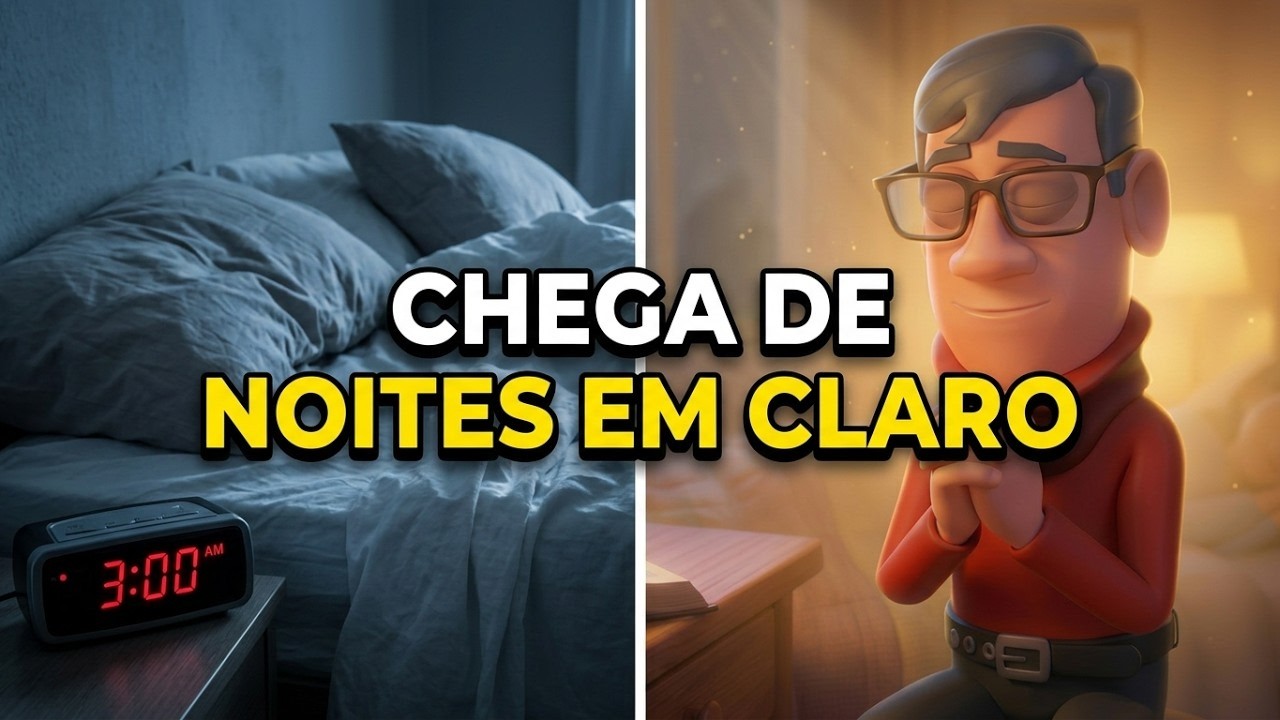 CHEGA DE NOITES EM CLARO, VOLTE A TER PAZ  - MINUTO COM DEUS HOJE