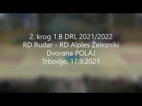 02. KROG - 2021/2022: 1.B DRL - MOŠKI: RD RUDAR : RD ALPLES ŽELEZNIKI
