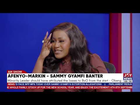 Afenyo-Markin-Sammy Gyamfi banter: Minority should have blamed BoG for losses from the start – Obeng