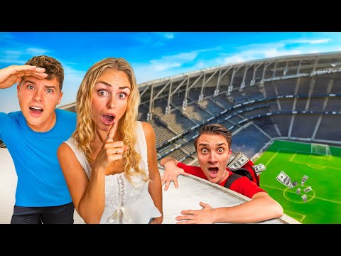 200.000 KR GEMMELEG på kæmpe stadion!