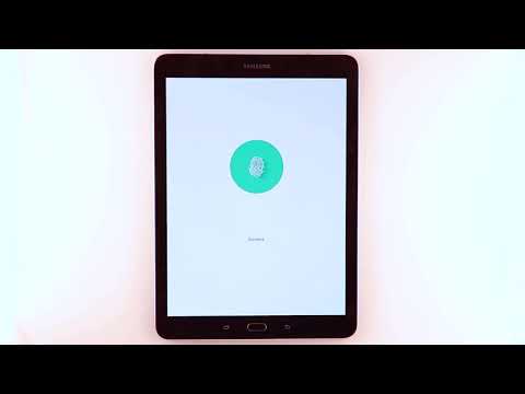 Finger Scanner on the Samsung Galaxy Tab S2   AT&T