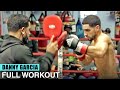 DANNY GARCIA'S FULL WORKOUT FOR ERROL SPENCE JR FIGHT | SPENCE VS GARCIA
