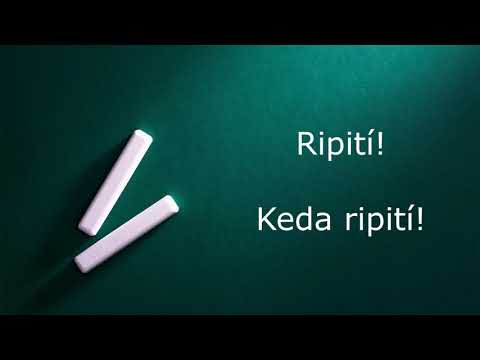 Papiamentu  vokabulario dianan di siman