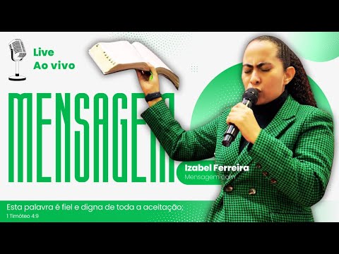 17/01/2025 - PREGAÇÃO COM  IZABEL FERREIRA | 2 REIS 7:1