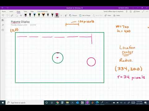 Python Basics Pygame Bouncing Ball