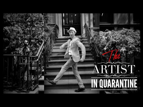 Electro Swing Dance ("The Artist" in Quarantine): Dancing Cheek to Cheek #neoswing