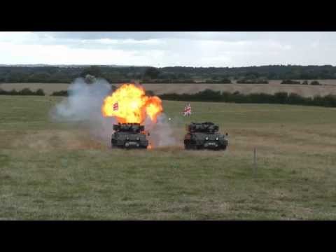 CVRT Pyrotechnics - Slow Motion - tanks trucks and firepower 2014