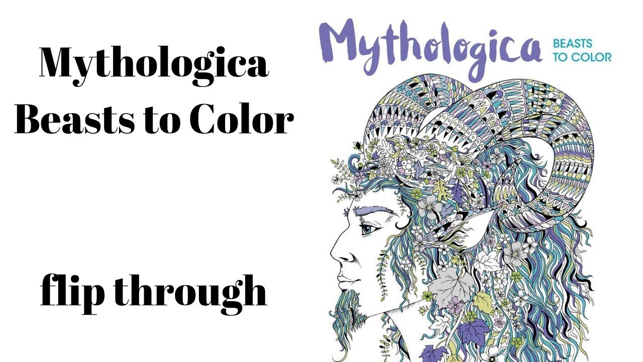 Mythologica Beasts to Color