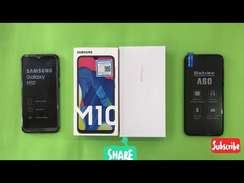 Samsung Galaxy M10 vs Blackview A60