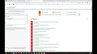 Using UpToDate to Check Drug Interactions