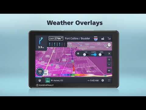 Rand McNally TND 750 Truck GPS
