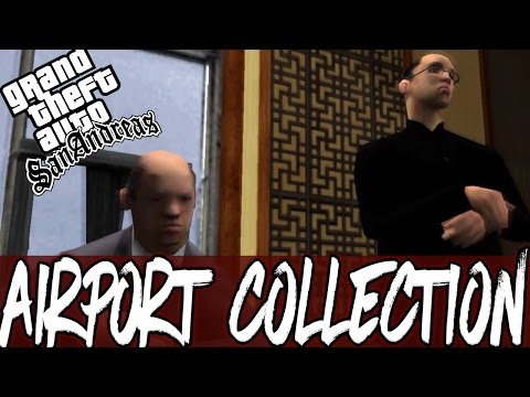 Grand Theft Auto San Andreas PS4 Gameplay Walkthrough Part 37 AIRPORT COLLECTION