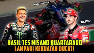 Download lagu 🔴MENAKJUBKAN‼️DIBEKALI KOMPONEN BARU, M1 MILIK QUARTARARO SUKSES LIBAS TOP SPEED DUCATI? mp3