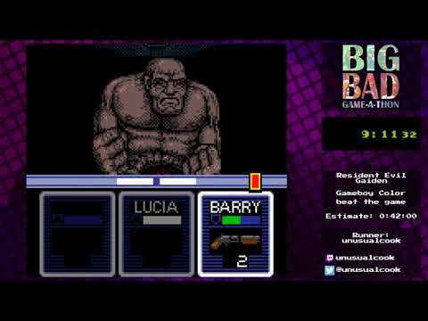 Big Bad Game-a-thon 2017 - Resident Evil: Gaiden by unusualcook