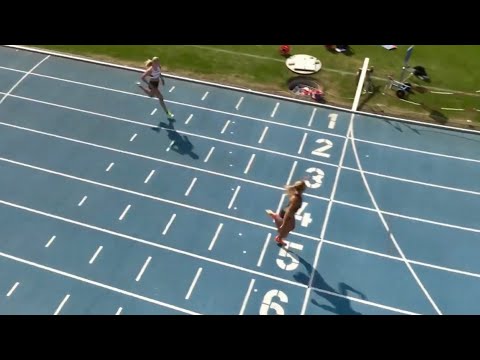 Svenskt rekord av Julia Henriksson på 200 meter