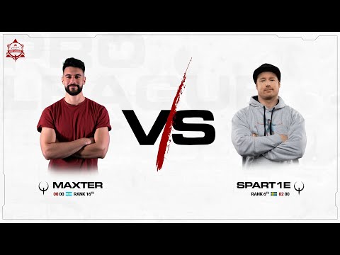 maxter vs Spart1e - Quake Pro League - Week 3