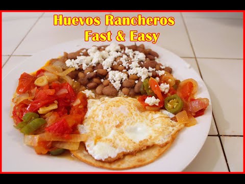 EASY HUEVOS RANCHEROS RECIPE