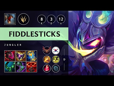 Fiddlesticks Jungle vs Taliyah - KR Grandmaster Patch 25.20