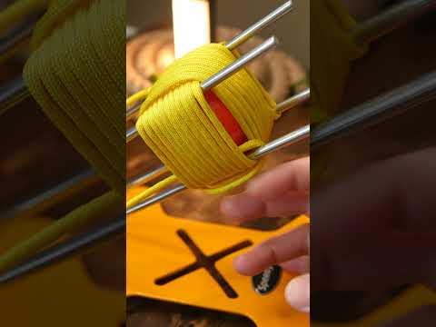 Giant paracord Monkeys Fist #short