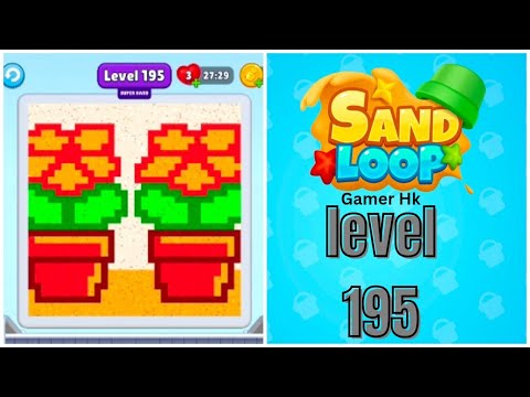 Sand Loop Level 195 Walkthrough
