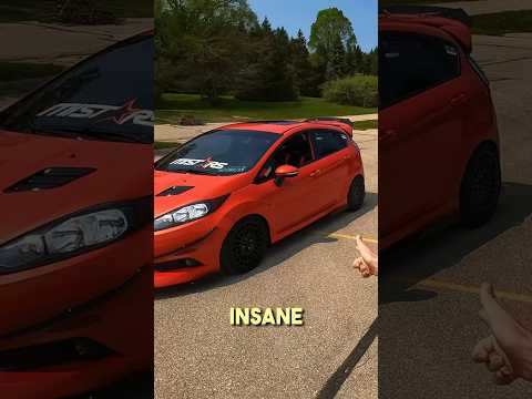 THIS FIESTA ST IS ABSOLUTELY BONKERS🤯💨 #fiestast #fiesta