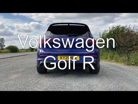 VW Golf R (Performance Pack + Akrapovic Exhaust) sound 2021