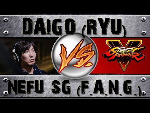 Street Fighter V DAIGO (RYU) VS NEFU_SG (F.A.N.G.) RANKED MATCH - VER 1.01 HD