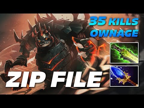 Zipfile Pudge | 35 KILLS OWNAGE | Dota 2 Pro Gameplay