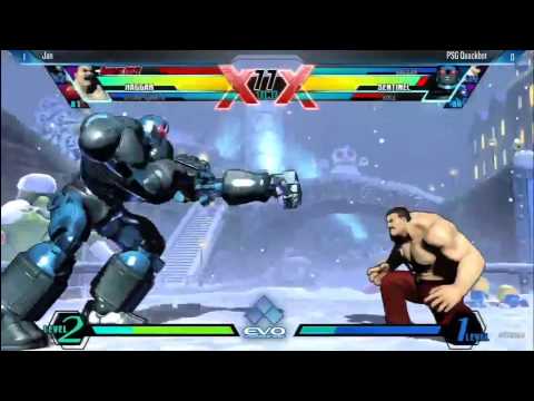 UMVC3 EVO 2014 Pools Jan vs  Quackbot HD