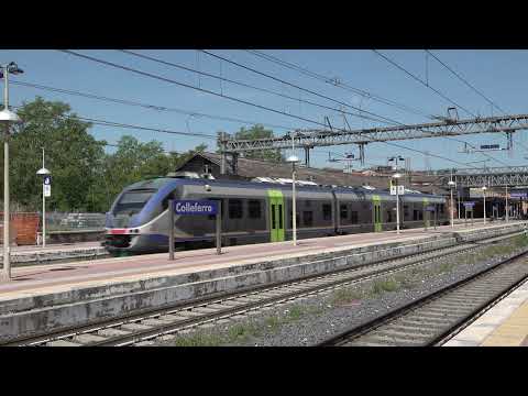 2023 - IT - Trenitalia ALn 501 "Minuetto" diesel DMU arriving in Colleferro