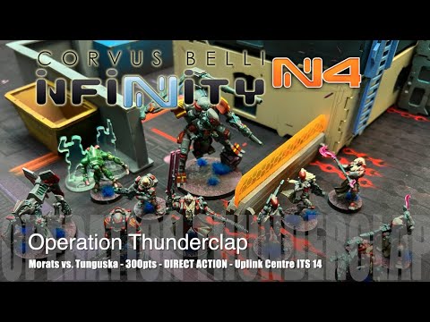 Infinity N4 Battle Report - ITS 14 DIRECT ACTION Morats  vs. Tunguska