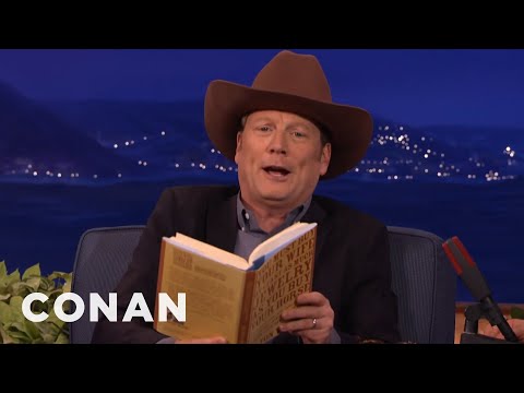 Andy Daly Is Dalton Wilcox, Cowboy Poet | CONAN on TBS