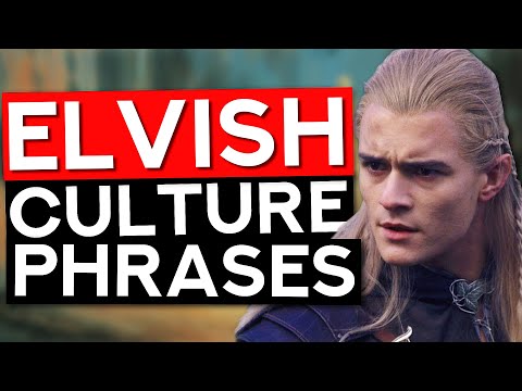 Learn To Talk To Your Family In Elvish In 8 Minutes | Sindarin Phrases