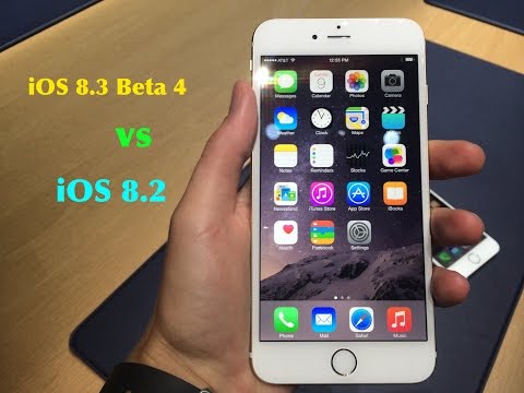 iOS 8.3 Beta 4 vs iOS 8.2 (Official Software) - BenchMark Test