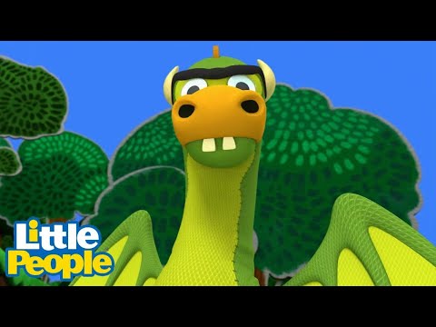 Fisher Price Little People | Can YOU Wake the Sleeping DRAGON?😰| New Episodes | Kids Movie - Kids TV Series, Kingdom Kids Zone - Little People - Fisher Price