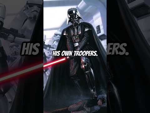 How Darth Vader PUNISHED His Stormtroopers #shorts