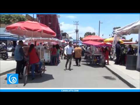 Desalojo a comerciantes de la Feria de Chalco 