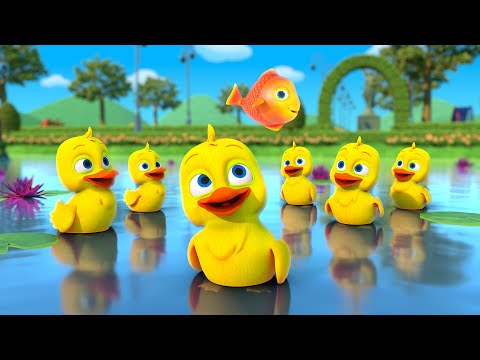 Seis Patitos - Canciones Infantiles - 6 Patitos | Fun For Kids TV