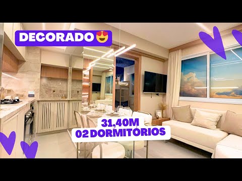🔑 DECORATED 2 VIVAZ BEDROOMS | 31.40m² | GRAND VIVAZ PENHA @VivazResidencial ​