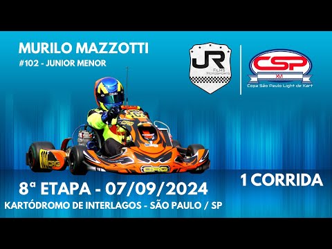 Murilo Mazzontti - (1ª Corrida) 8ª Etapa XVII Copa São Paulo Light de Kart 2024