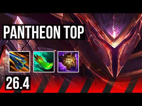 PANTHEON vs SETT (TOP) | 62K damage | EUNE Master | 26.4