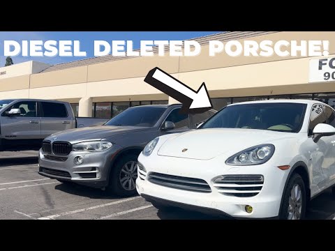 IS A DIESEL DELETE WORTH IT?! | 2011 Porsche Cayenne Diesel Build @abc.garage