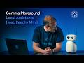 Run Gemma on Reachy Mini, an open source robot
